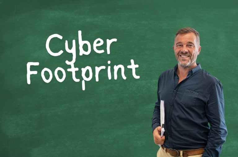 Wat is een cybervoetafdruk?
